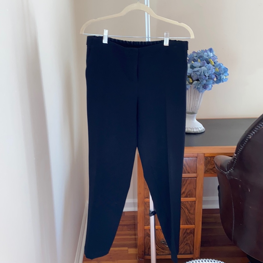 Theory black pants size 4